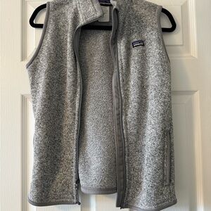 Women's Patagonia Better Sweater Fleece Gray Vest